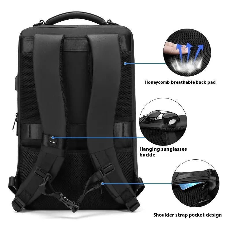 Backpack Multi-functional Men's Lightweight Waterproof Backpack