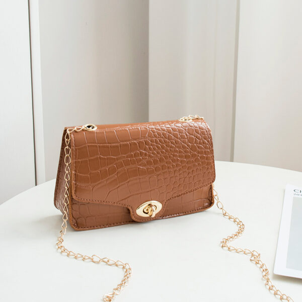 Elegant Women's Stone Pattern Shoulder Bag – Casual Fashion Crossbody Bag - Image 7